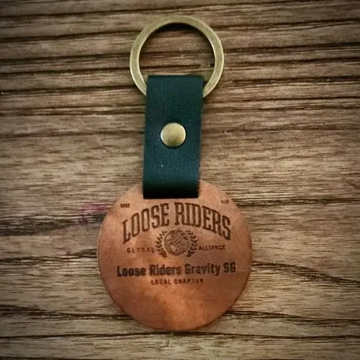 Leather keyfob